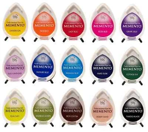Tsukineko Memento Dew Drop Dye Ink Pad All Colour - Picture 1 of 52