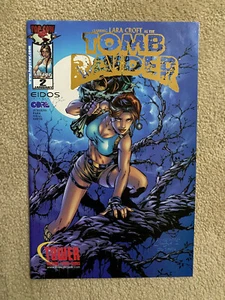 IMAGEN CÓMICS TOP VACA - LARA CROFT TOMB RAIDER #2 TOWER RECORDS LÁMINA DORADA Cubierta - Imagen 1 de 2