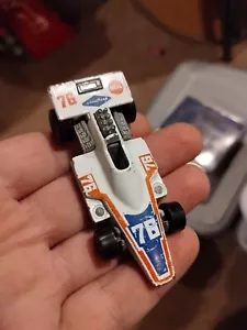 23# Hot Wheels Redline 1975 Formula 5000 Indy Race Car White Hong Kong - Picture 1 of 2