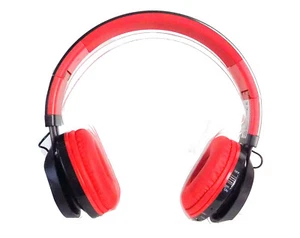 Grundig wireless on ear headphone Kopfhörer rot schwarztragbarer Kopfhörer