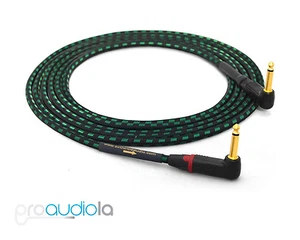 Evidencia Audio Lyric HG Instrument Cable | Neutrik Gold 90º a 90º 1/4" | 3 pies - Imagen 1 de 1