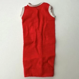 Vintage anni 60 originale personaggio americano Tressy originale vestito rosso solo bambola outfit - Foto 1 di 6