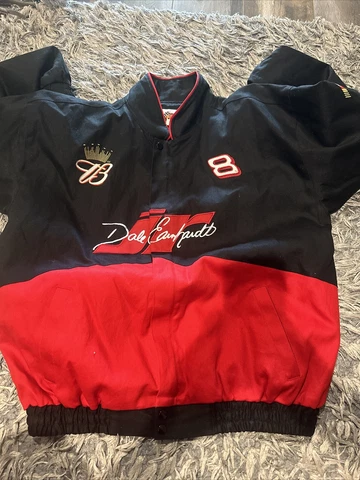 Winners Circle Nascar Budweiser Dale Earnhardt Jr. #8 Racing Jacket Men's XL Cover