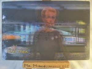 The Women of Star Trek In Motion lenticular promo card 1/300 #29 Seven of Nine