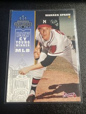 2003 Donruss Champions Warren Spahn Rare Becket Sample Cheapest On eBay