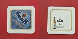 Hauff... ¿qué más? Tapa de cerveza Herrieden cervecería montaña rusa beermat - Imagen 1 de 1