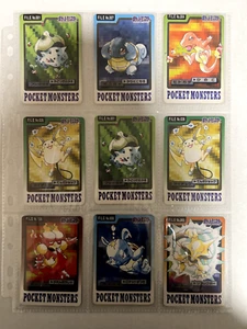 Lote de 198 cartas japonesas Pokemon Carddass - Imagen 1 de 22