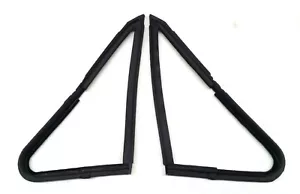 FORD CONSUL CORSAIR CORTINA MK1 4 DR SEDAN FRONT OPENING 1/4 WINDOW RUBBER PAIR - Picture 1 of 3