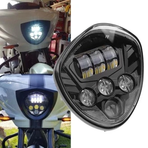 LED Motorcycle Headlight For Victory Cross Country Magnum Hammer Vegas 8 Ball - Bild 1 von 7