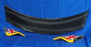 2004-2011 Lotus Elise Exige Rear Wing Spoiler Assembly OEM Side Mounts Carbon - Picture 1 of 19