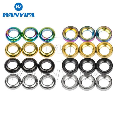 WANYIFA Titanium Washer M6 Concave Convex Gasket Spacer For Bike Motorcycle Fastening