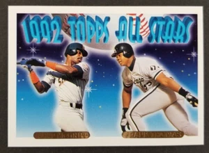 Frank Thomas & Fred McGriff 1993 Topps Gold Baseball Card #401 (NM) - Picture 1 of 2