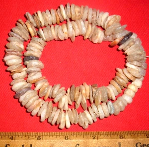 Strand of (168) Sahara Neolithic Quartz Beads, Ancient African Artifacts - Picture 1 of 3