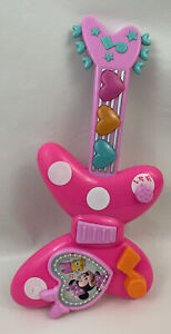 Disney Junior Minnie Mouse Rockin' Guitar Pink Musical Instrument Toy 