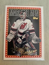 1995-96 Martin Brodeur Topps O-Pee-Chee Marquee Men Card #9