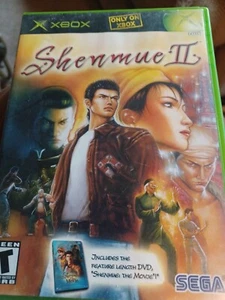Shenmue II (Microsoft Xbox, 2002) Complete W Dvd Some Damage On Case - Picture 1 of 7