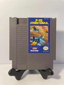 F-15 Strike Eagle (Nintendo NES) Cleaned Tested Working