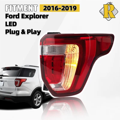 Base de luz trasera LED limitada platino lado derecho Ford Explorer 2016-2019 Foto 1 de 4