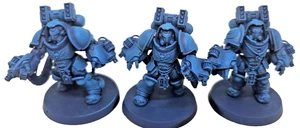 Warhammer 40k Space Marines Aggressors Squad Ultramarines Primed Games Workshop - Picture 1 of 6