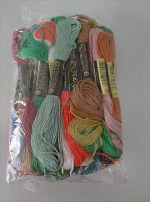 Embroidery Thread Multicoloured Bundle x50 - Image 1 of 4