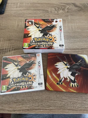 Pokemon Ultra Sun Fan Edition. Game and Steelbook Game Sealed - Image 1 of 4