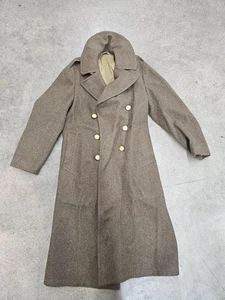 Gabardina de lana militar vintage del ejército de Estados Unidos de la Segunda Guerra Mundial talla 38 L - Imagen 1 de 2