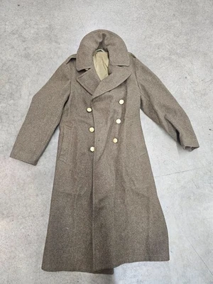 Gabardina de lana militar vintage del ejército de Estados Unidos de la Segunda Guerra Mundial talla 38 L Foto 1 de 2
