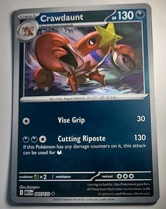Crawdaunt HP130 2025 Pokémon Card No 085/132 - Picture 1 of 1