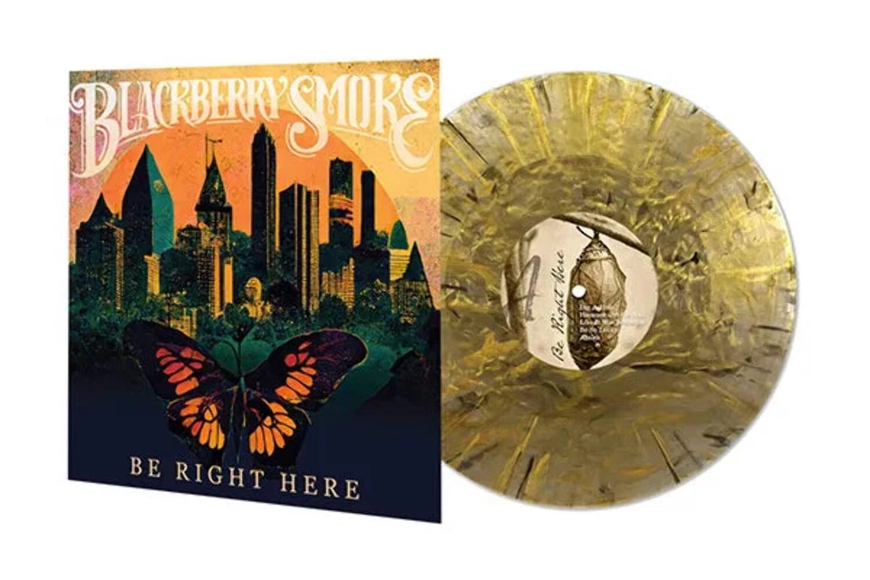 Blackberry Smoke - Be Right Here (Indie Exclusive Golden Birdwing) Vinyl New - Image 1 of 1