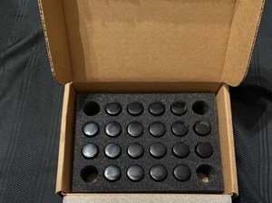 2020/2025 Corvette C8 Gloss Black Lug Nut Set 85553528 New~Genuine OEM GM. - Picture 1 of 5