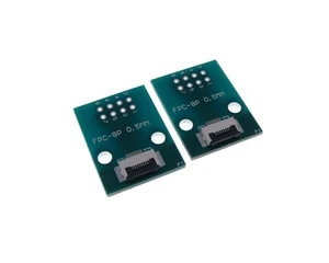 8P 8 Pin FPC a DIP Breakout Board passo 0,5mm - Confezione da 2 - Foto 1 di 1