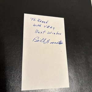 Bill Forester (SMU) ‘53-63 GB Packers, 5X All-Pro. 2X NFL Champs, GBP HOF, D.’07 - Picture 1 of 2