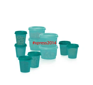 Tupperware NEW Mini Canisters 4 Pc w/ Seals BPA FREE - Picture 1 of 1