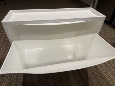 IKEA TRONES ARMARIO DE PARED DE ALMACENAMIENTO DE ZAPATOS BLANCO 1 UNIDAD Foto 1 de 4