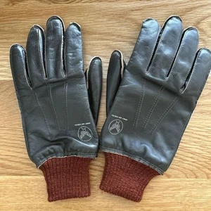 AIR FORCE USARMY A-10 Leather Gloves Brown Size 8 1/2 - Picture 1 of 8