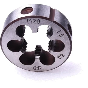 Atoplee Gewindeschneidmatrize M20 x 1,5 mm Stahl Rund 1 Stück Metrisch - Afbeelding 1 van 9