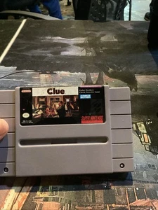 Clue (Super Nintendo Entertainment System, 1992) SNES - Picture 1 of 3