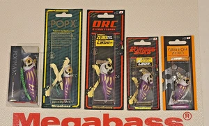 WOW! Megabass Limited Members Only MURASAKI DARUMA PURPLE DARUMA POPMAX FREE SH - Picture 1 of 3