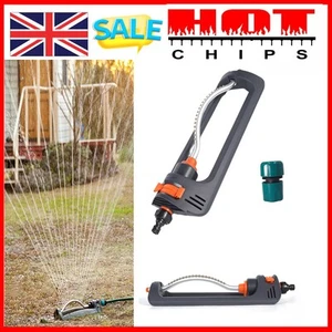 NEW Rectangular Sprinkler Plus oscillating Garden Sprinkler 220 M Garden Tool UK - Picture 1 of 8