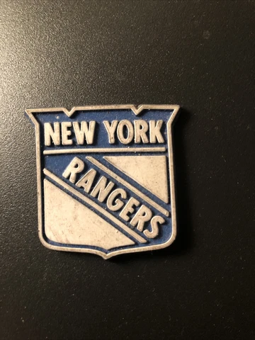 NHL vintage New York Rangers standing board hockey fridge rubber magnet Cover