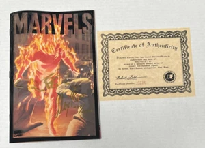 Marvel Comics MARVELS #1 SIGNED ALEX ROSS KURT BUSIEK 234/2500 W/ COA - Picture 1 of 1