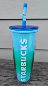 Starbucks Venti Color Changing Tumbler 24 oz Cup C4 - Picture 1 of 2