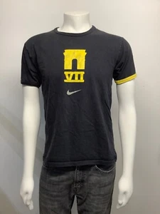 Vintage Y2K Nike T-Shirt Herren M Kurzarm Center Check Logo Silver Tag Schwarz - Bild 1 von 10