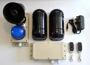 Intruder Alarm, Driveway Alarm, Garage Alarm, Garden Alarm, With Siren / Strobe - Picture 1 of 8