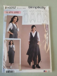 Boho Dress Artful Jumper Sewing Pattern XS-XL Simplicity 8944/R10252 OOP (6-24) - Picture 1 of 4