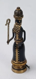 Vintage Hans Teppich Israel Bronze/Brass King David Figurine - Picture 1 of 4