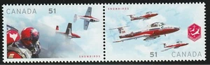 Canada #2159a, Canadian Forces Snowbirds, Se-tenant Pair, MNH 2006 - Picture 1 of 1