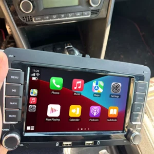 For VW GOLF MK5 MK6 Fit Apple Carplay Car Stereo Radio Android 13.0 Navi GPS 7" - Picture 1 of 24