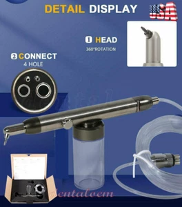Dental Alumina Air Polisher Abrasion Sandblasting Gun 4 Holes - Bild 1 von 23