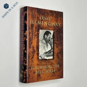 "For Whom the Bell Tolls" Ernest Hemingway (1993, Hardcover, Book Club) - Picture 1 of 13